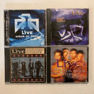 Live 4 CD Lot - Birds of Prey | V | Radio Promos 90s Alt Rock